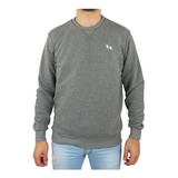 Buzo Vintage Sweatshirt Gris Jj deportes