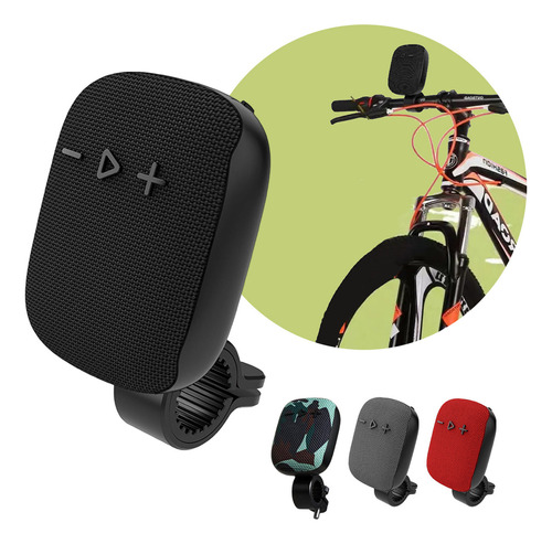 Parlante Bluetooth Portatil Usb Recargable Soporte Bicicleta