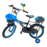 Bicicleta Niños # 20 Con Accesorios Y Rines De Acero