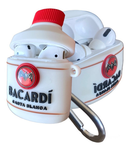Funda Compatible Con AirPods Bacardi Bacacho