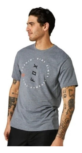 Polera Fox Clean Up Gris 