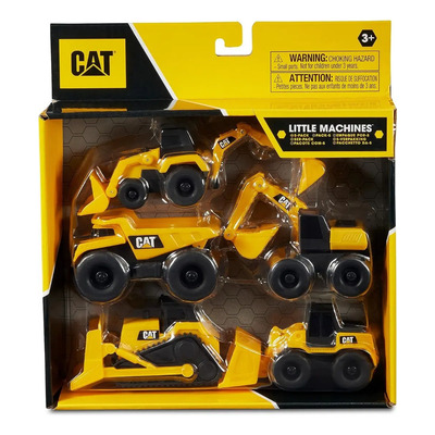 Little Machines Cat Pack X5 - Wabro Art 82150 Color Amarillo | Envío gratis