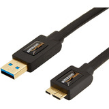 Cable Amazon Basics De Usb 3.0 A A Micro B, 1 Pack/3 Pies