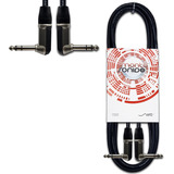 Cable Plug Trs Codo A Plug Trs Codo 90 L Balanceado 3 Mts