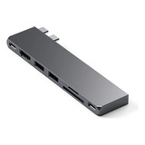 Pro Hub Slim Usb 4 / Usbc / Microsd/ Sd / Usba Satechi Color Space Gray