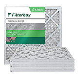 Filtros De Aire 12x12x1 Merv 8 (pack De 6)