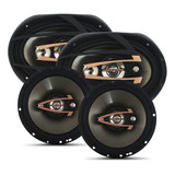 Kit Fácil Falante Hurricane 6 + 6x9 460rms Prático Qr6 Qr69