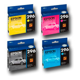 Juego De Titnas Epson T296  Originales