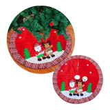 Pie De Árbol Falda Navideño Decoración Tapete Fm001