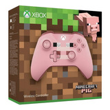 Controle Xbox One Edição Limitada Minecraft Pig Novo Lacrado