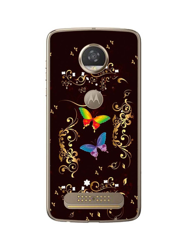 Capa Adesivo Skin375 Verso Para Motorola Moto Z2 Play