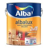 Albalux 2en1 X 1 Litro Convertidor De Oxido G2 Sagitario Acabado Brillante Color Negro