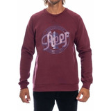 Buzo Reef Be The One Cuello Base Estampa Frente Crew Supply 