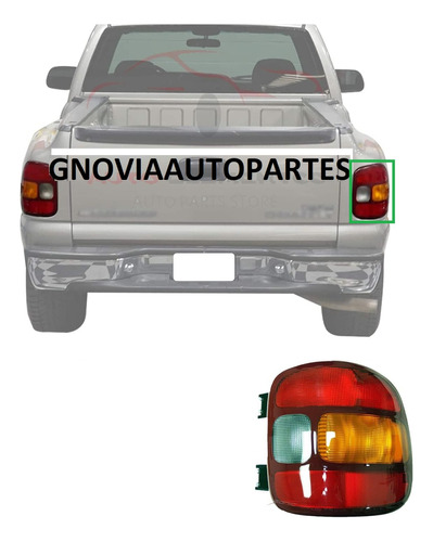 Calavera Chevrolet Silverado 2001 2003 Californiana Der