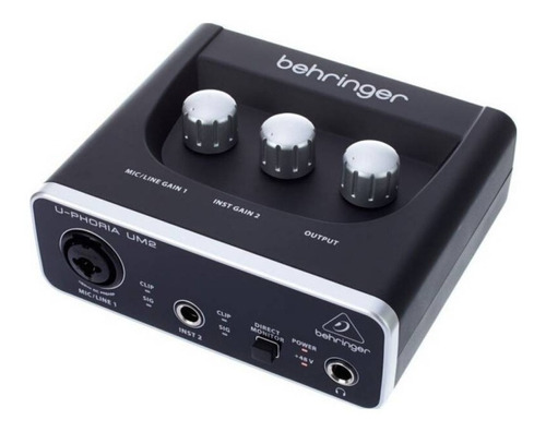 Interfaz De Audio Usb 2 X 2 (envio Gratis) Um2 Behringer 