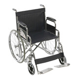 Silla De Ruedas Plegable Reforzada Obesos Silfab S3011a