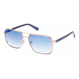 Lentes De Sol Rosadogold Espejados Guess Gu0011928x