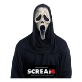 Mascara Ghost Face 6 Aged Scream Original Halloween Licencia