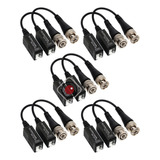 Pack X5 Par Balun Camara Cctv Video Utp Bnc Hd Ahd Tvi Cvi