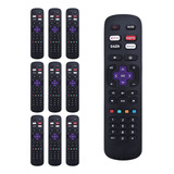 Kit 10 Controle Remoto Compatível Smart Tv Aoc Roku