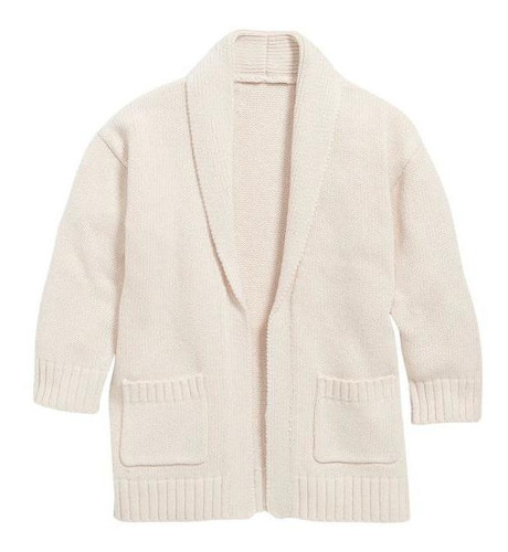 Chaleco Bebé Old Navy Cardigan Crema