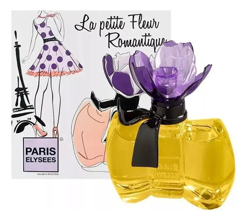 Perfume La Petite Fleur Romantique Paris Elysees 100 Ml