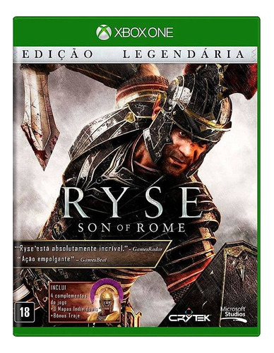 Ryse Legendary Edition Xbox Código 25 Dígitos 