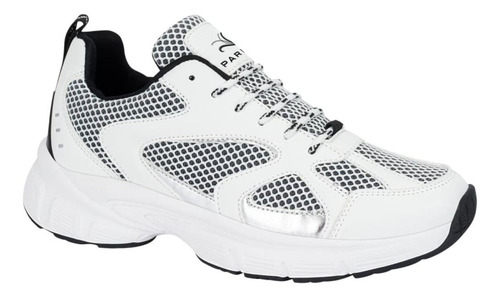 Tenis Urbano Chunky Paris Hilton 106a De Dama Color Blanco