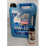 Kit Liqui Moly Aceite Leichtlauf 10w40 5 L + Oil Additive Mo