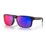 Oakley Holbrook Lente Positive Red Iridium - Matte Black