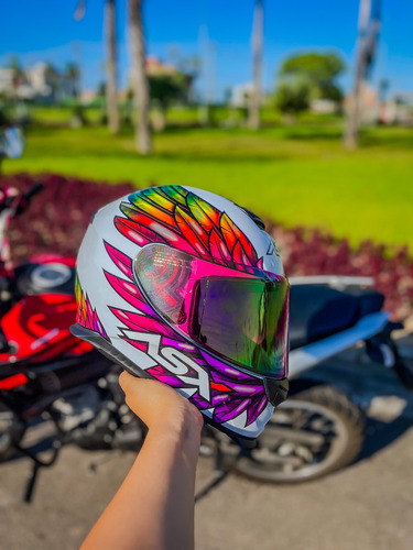 Capacete Moto Fechado Axxis Eagle Diversos Gráficos E Cores