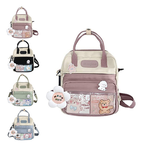 Mochila Estética Para Mujer, Kawaii, Deportiva, Casual, Vint