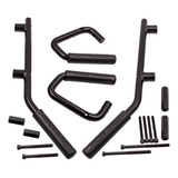 Kit De 4 Agarraderas Metal Solido Jeep Wrangler 07-17 Jk