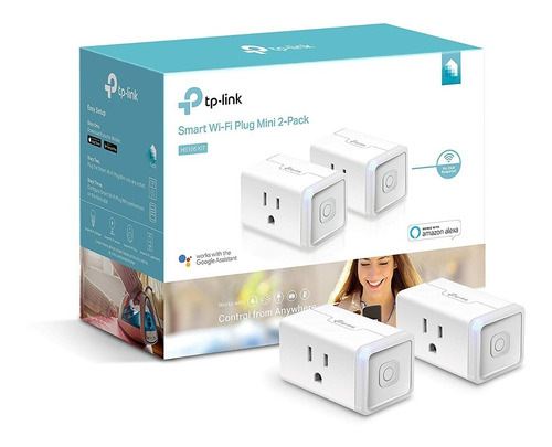 Kasa Wi-fi Inteligente Plug Mini De Tp-link (2-pack) - Contr