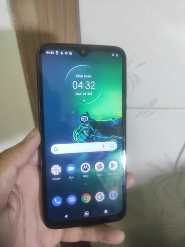 Defeito. Moto G8 Plus 64gb Leia A Descrição 