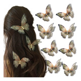 Pinzas Para El Pelo De Mariposa, Lazos Para El Cabello, Hor.