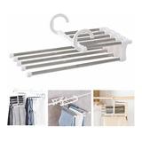 Rzjzgz 5 En 1 Multifuncional Magic Pants Hangers, Clip De Ac