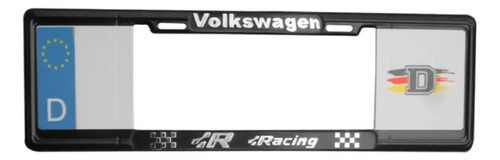 Portaplacas Europeo Volkswagen R Racing D