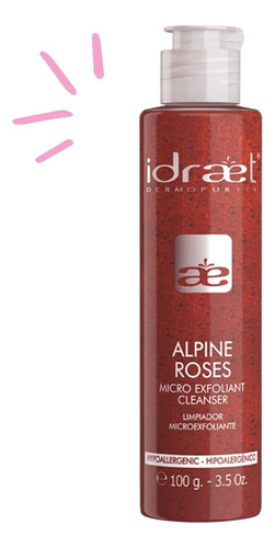 Alpine Roses Micro Exfoliante Cleanser Limpiador 100g Idraet