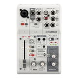 Mixer Interfaz Yamaha Ag03mk2w Usb 3 Canales