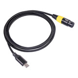 Cable De Micrófono Xlr Hembra A Usb Plug And Play De 2 M [u]