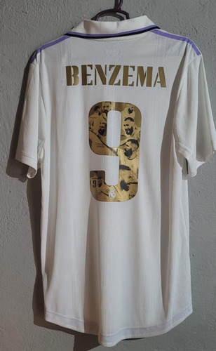 Jersey Real Madrid 22/23 M Version Jugador Benzema 