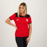 Camisa Flamengo Grasp Feminina Vermelha