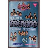 Cassette Lo Mejor De Menudo Vol. 1