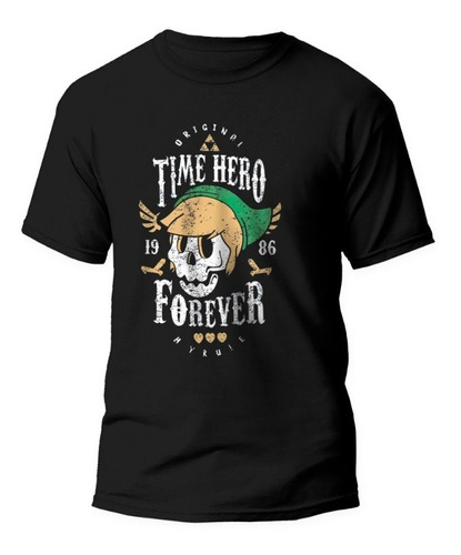 Playera Gamer, Link Hero Forever, The Legend Of Zelda