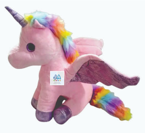 Unicornio De Peluche Alas Mediano Pony Colores - Palermo