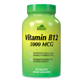 Alfa Vitamins, Vitamina B12 5000 Mcg. 100 Tabletas.