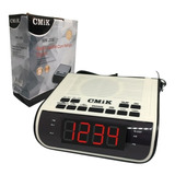 Radio Reloj Am/ Fm Digital Con Alarma Cmik Original Garantia