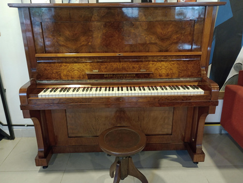 Piano Vertical Gebr Zimmermann Leipzig 88 Teclas 