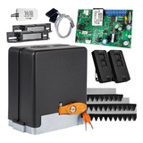 Kit Motor Deslizante Ppa Dz Stark 500 Kg Legero 8,5 Segundos Frequência 60hz Tamanho Da Engrenagem Z14 220v